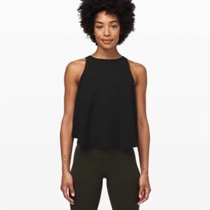 Lululemon Blissed Out Tank Black Size 4